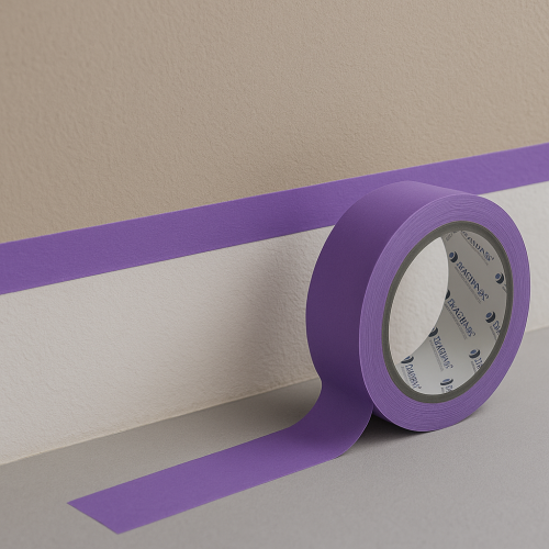 Washi tape violet extra fin Eurobands pour finitions de peinture délicates