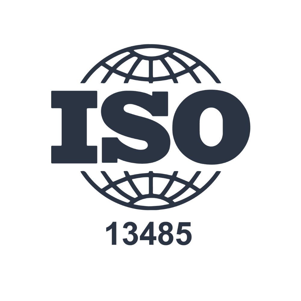 ISO 13485 bleu