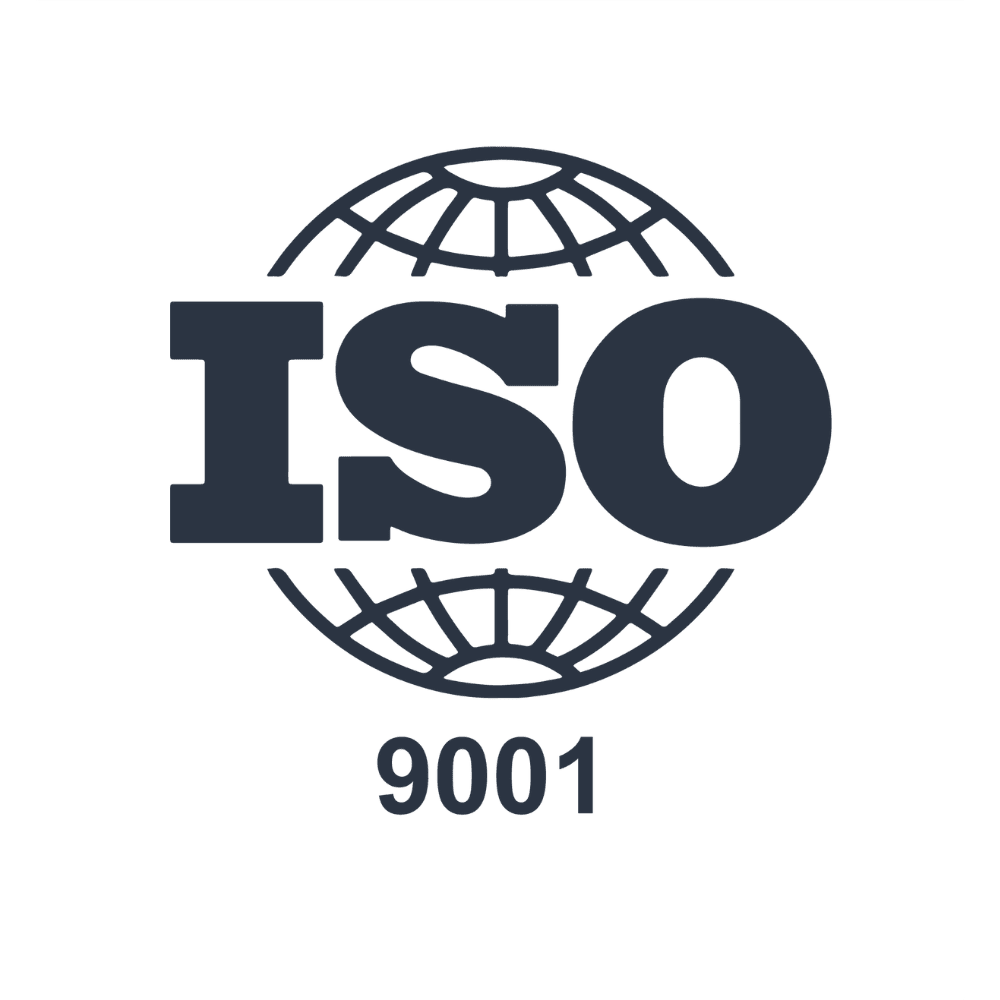 ISO 9001 niebieski