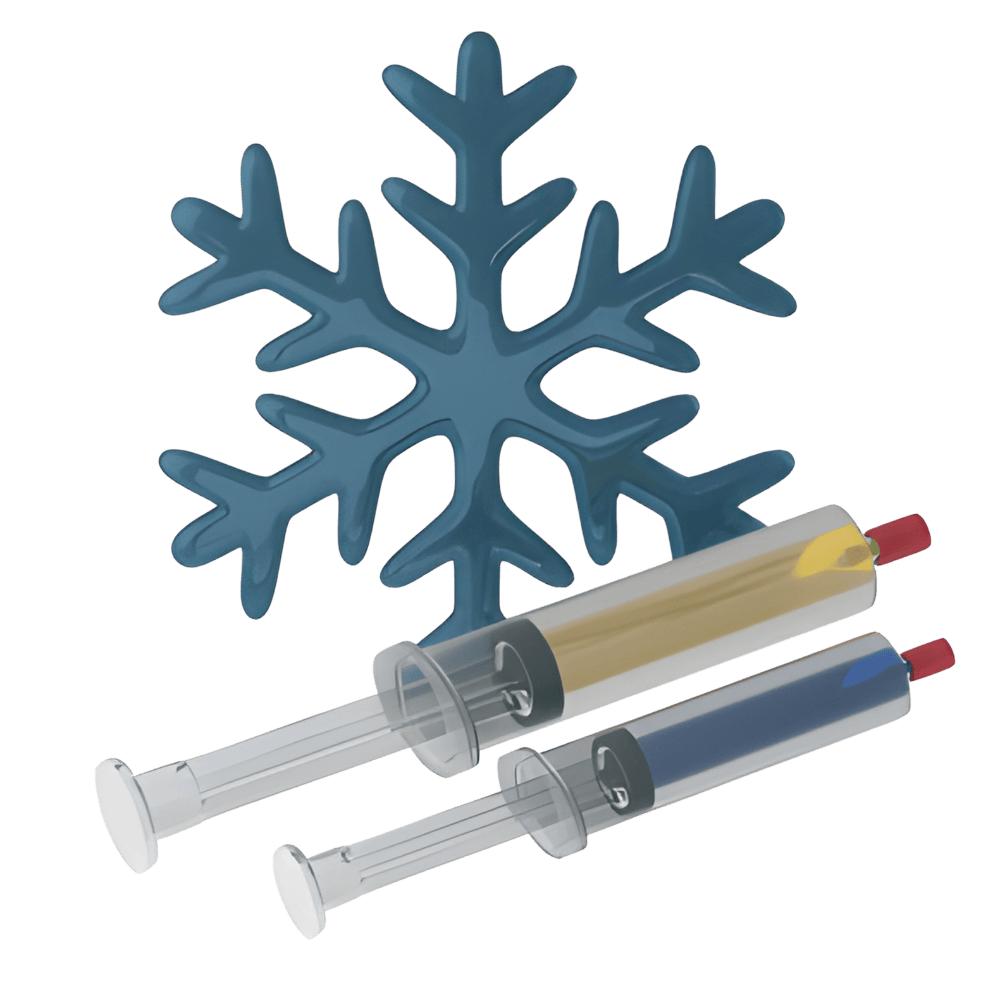 Wstępne mieszanie, odgazowywanie i zamrażanie picto